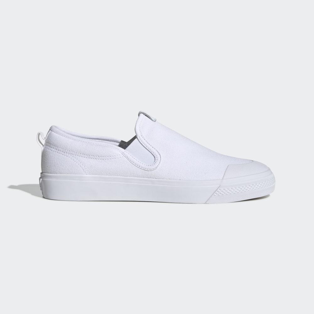 Slip On Adidas Nizza Barbati Romania - Albi EF1185